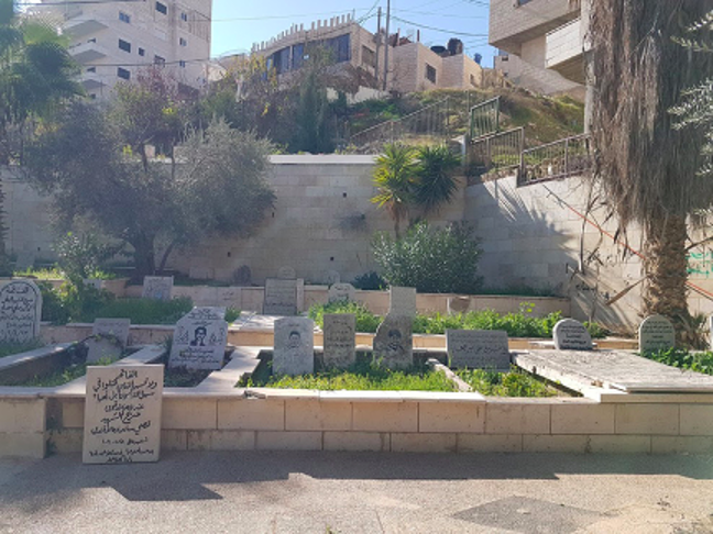 6. Cemetery of the Martyrs, Dheisheh. Photograph © Omar Hmidat.