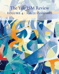 Cover of the Yale ISM Review Volume 4.2 Fall 2018 Beatitudes